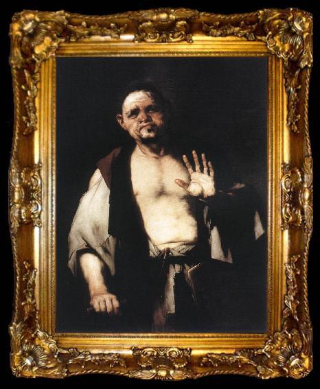 framed  GIORDANO, Luca The Philosopher Cratetes kj, ta009-2